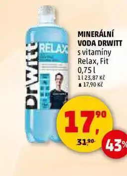 Penny Market MINERÁLNÍ VODA DRWITT, 0,75 l nabídka
