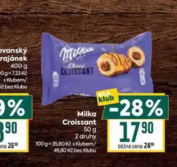 Billa Milka Croissant 50 g nabídka