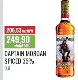 Ratio Captain morgan spiced 35% nabídka