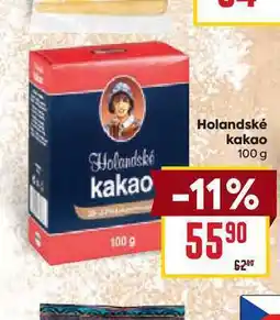 Billa Holandské kakao 100g nabídka