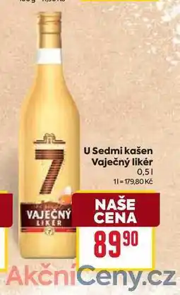 Billa U Sedmi kašen Vaječný likér 0,5l nabídka
