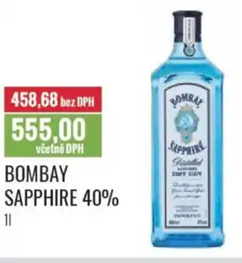 Ratio Bombay sapphire 40% nabídka