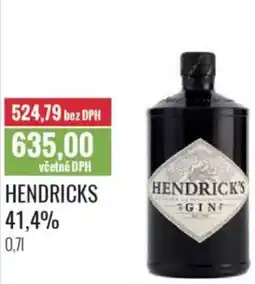 Ratio Hendricks 41,4% nabídka