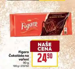 Billa Figaro Čokoláda na vaření 90 g nabídka