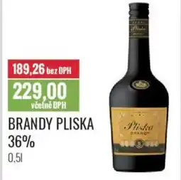 Ratio Brandy pliska 36% nabídka