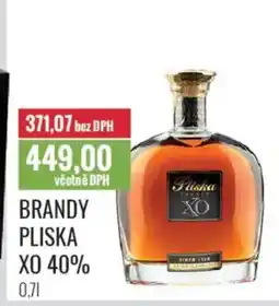 Ratio Brandy pliska ΧΟ 40% nabídka