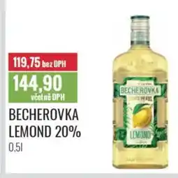 Ratio Becherovka lemond 20% nabídka