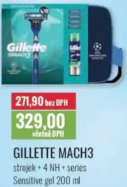 Ratio Gillette mach3 nabídka