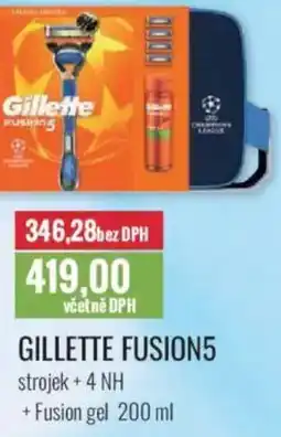 Ratio Gillette fusion5 nabídka