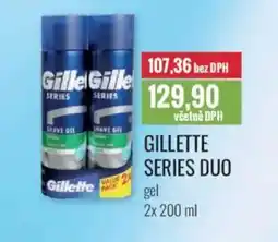 Ratio Gillette series duo gel nabídka