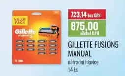 Ratio Gillette fusion5 manual náhradní hlavice nabídka