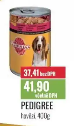 Ratio Pedigree hovězí nabídka