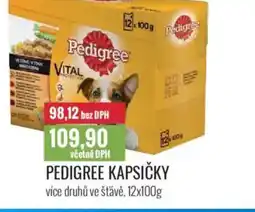 Ratio Pedigree kapsičky nabídka
