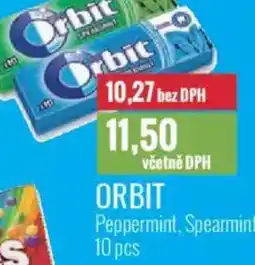 Ratio ORBIT Peppermint, Spearmint nabídka