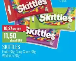 Ratio Skittles nabídka