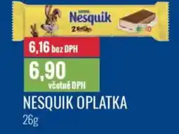 Ratio Nesquik oplatka nabídka