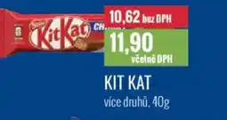 Ratio Kit kat nabídka