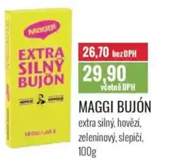 Ratio Maggi bujón extra silný, hovězí, zeleninový, slepičí nabídka