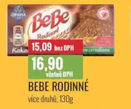 Ratio OPAVIA Bebe rodinné nabídka