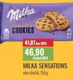 Ratio Milka sensations nabídka