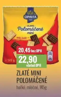 Ratio Opavia Zlaté mini polomáčené nabídka