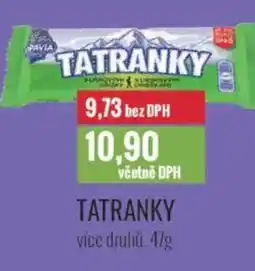 Ratio Opavia Tatranky nabídka