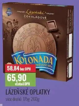 Ratio Opavia Lázeňské oplatky nabídka