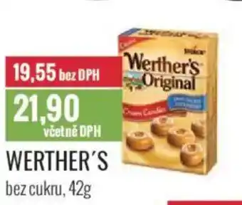 Ratio Werther's bez cukru nabídka