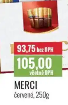 Ratio Merci červené nabídka