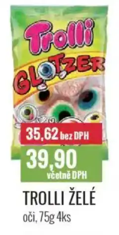 Ratio Trolli želé nabídka