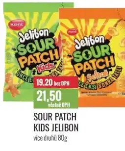 Ratio Sour patch kids jelibon nabídka