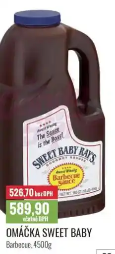 Ratio Omáčka sweet baby barbecue nabídka