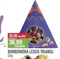 Ratio Bonboniéra lexus triangl nabídka