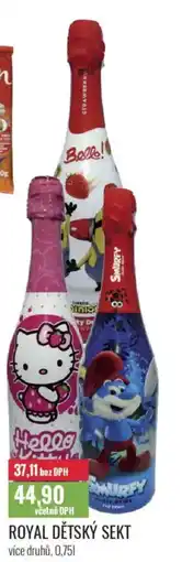 Ratio Royal dětský sekt nabídka