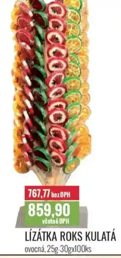 Ratio Lízátka roks kulatá nabídka