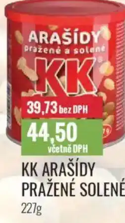 Ratio Kk arašídy pražené solené nabídka