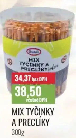 Ratio Mix tyčinky a precliky nabídka