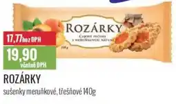Ratio Rozárky sušenky meruňkové, třešňové nabídka