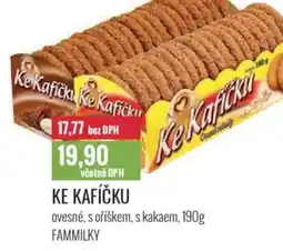 Ratio Ke kafíčku ovesné, s oříškem, s kakaem nabídka