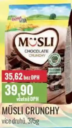 Ratio Bonavita Müsli crunchy nabídka