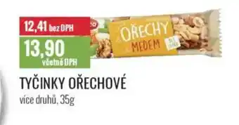 Ratio Tyčinky ořechové nabídka