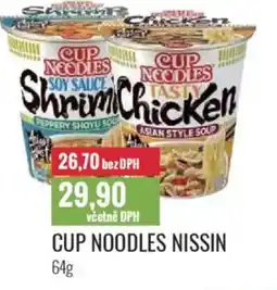 Ratio Cup noodles nissin nabídka