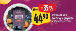 Albert Excellent Mix borůvky a physalis nabídka