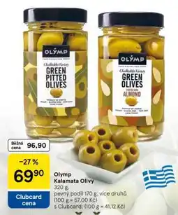 Tesco Olymp Kalamata Olivy nabídka