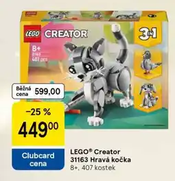 Tesco LEGO Creator 31163 Hravá kočka nabídka