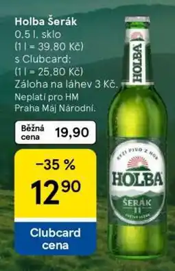 Tesco Holba Šerák nabídka