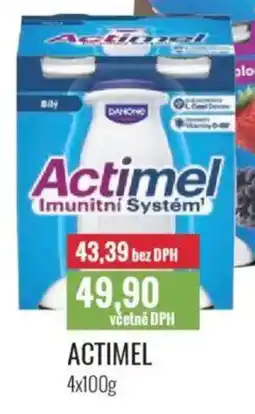Ratio Danone Actimel nabídka