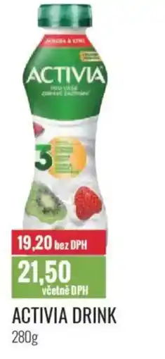 Ratio Activia drink nabídka