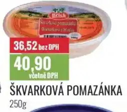 Ratio Škvarková pomazánka nabídka