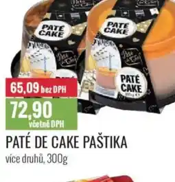 Ratio Paté de cake paštika nabídka